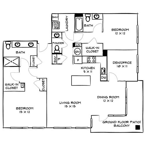 Floorplan - Avery Row