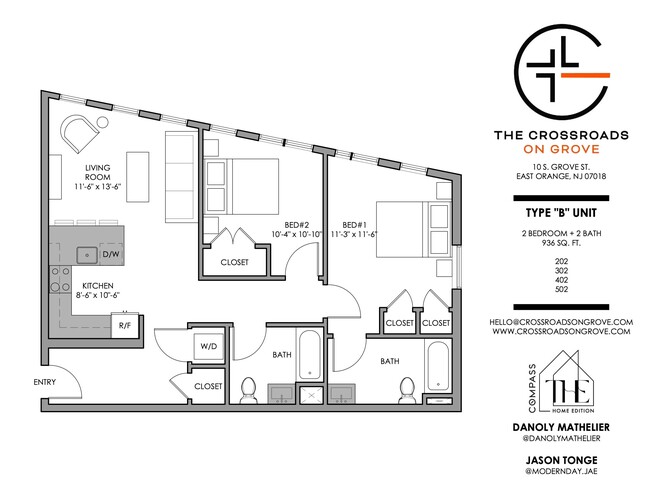 Floorplan - The Crossroads on Grove