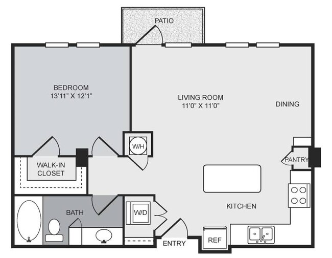 Floorplan - Cantabria at Turtle Creek