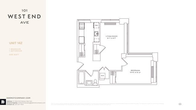 Floorplan - 101 West End Avenue