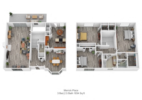 Floorplan - Merrick Place