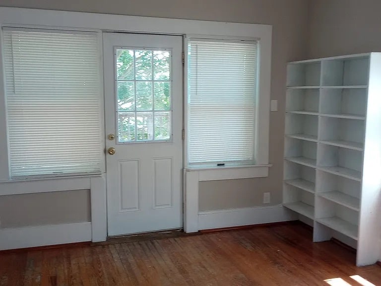 View 1 of playroom/dining room attached to bedroom #2 and living room. Behind door is private balcon - 816 Westover Ave