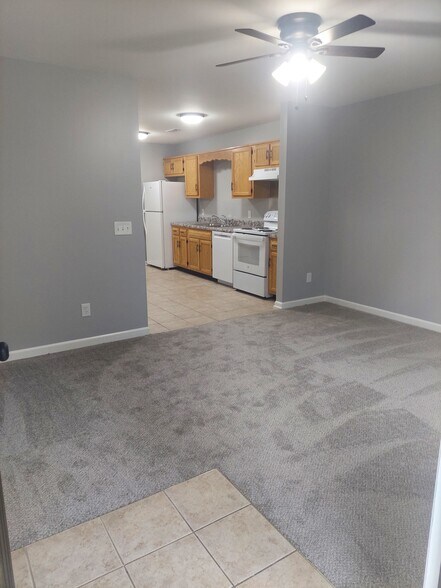 Kitchen/Living Room - 1438 Vance Rd