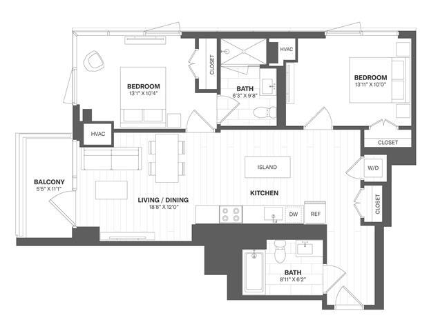 Floorplan - The Tides