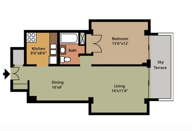 Floorplan - Oceanside Tower