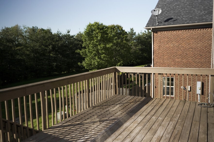 First Floor Raised Deck #2, Green Area and Woods - 393 Hays Blvd