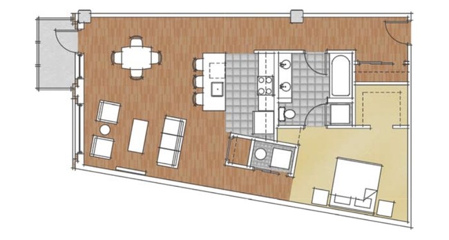 1BR/1BA - e5w Building