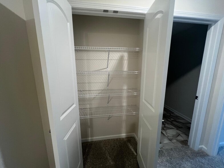 second floor storage closet - 6527 Wheatly Rd