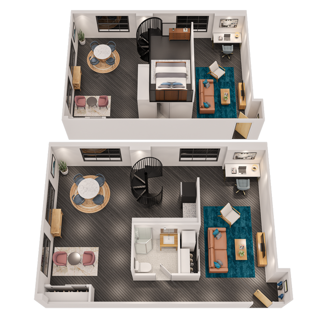 Floorplan - Lofts of Broadway