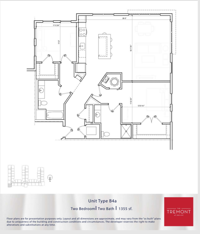 Floorplan - The Tremont