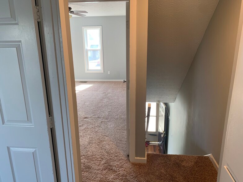 view into primary bedroom - 440 Edinburgh Rd