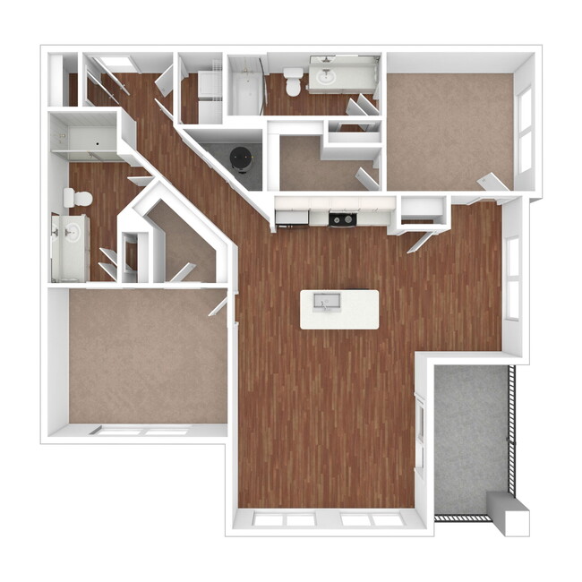 Floorplan - Mercer Atlanta - Student Living