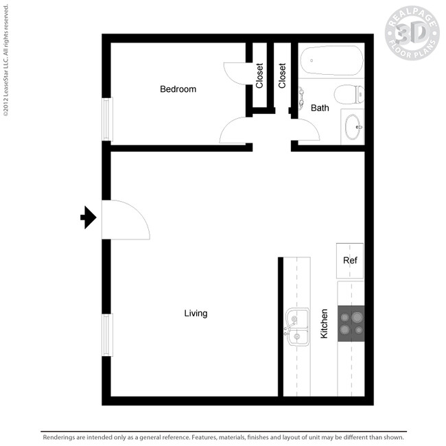 Floorplan - Villa Marina Apartments