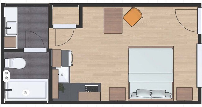 2D 210 Pace Floorplan - 210 Club