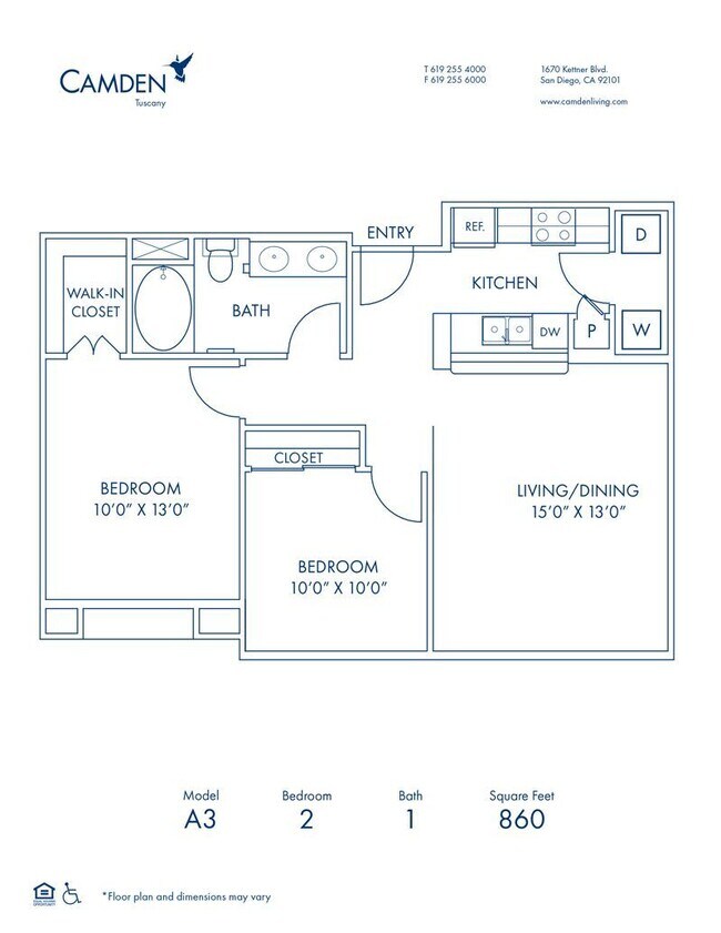 Floorplan - Camden Tuscany