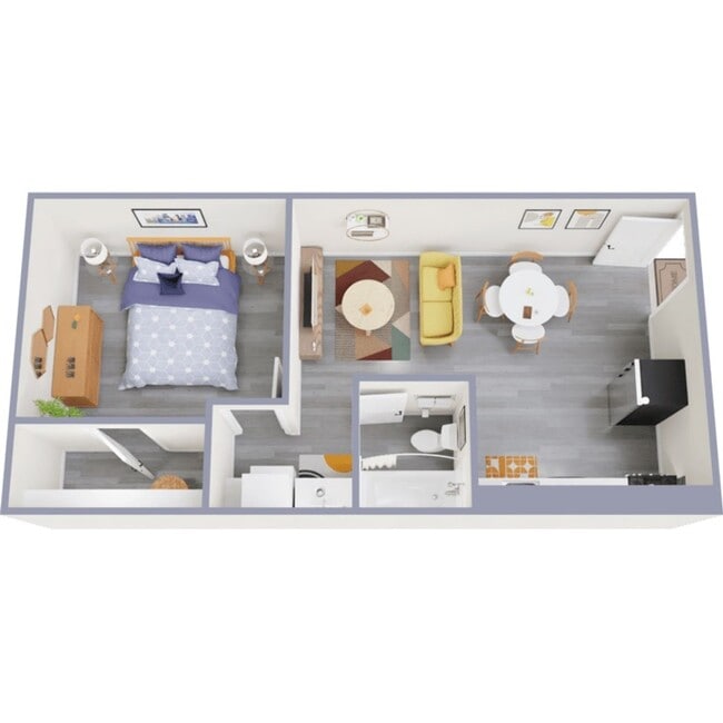Floorplan - La Cima Apartments