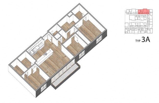 Floorplan - Lido Apartments - 1532 Brockton Ave