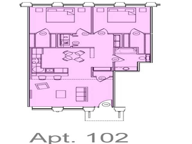 Apartment 102 - Lofts @ 300 Bowman