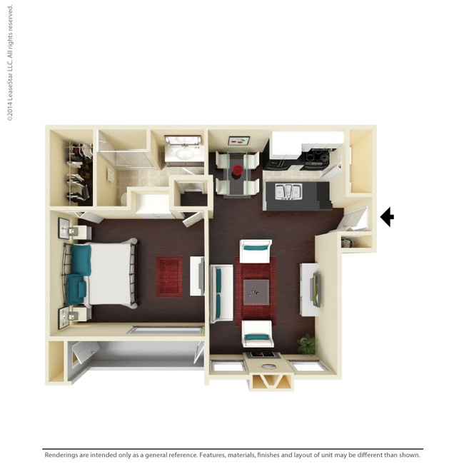 Floorplan - Silverton Apartment Homes