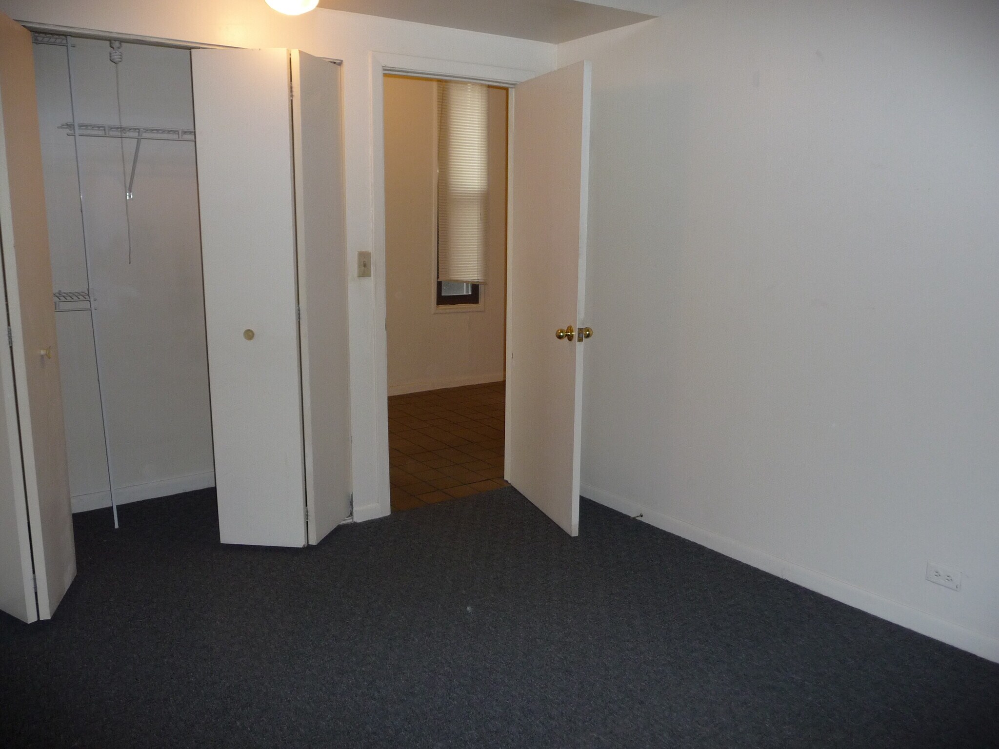 Bedroom 2 - Also large enough to fit Queen bed & dresser. Now has hardwood floors! Hardwood floors - 2040 N Halsted St