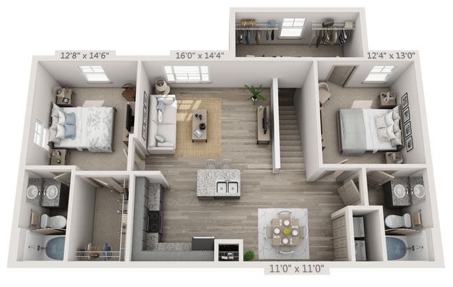 Floorplan - The Sarah by ARIUM