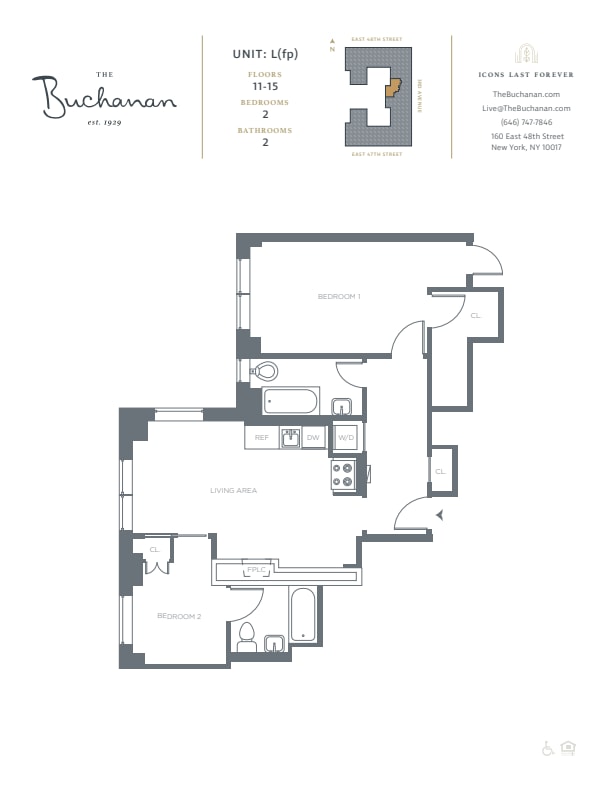 Floorplan - The Buchanan