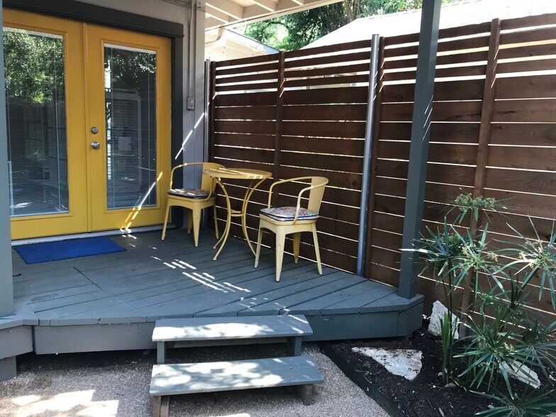 Back covered portion of patio - 3312 S Oak Dr