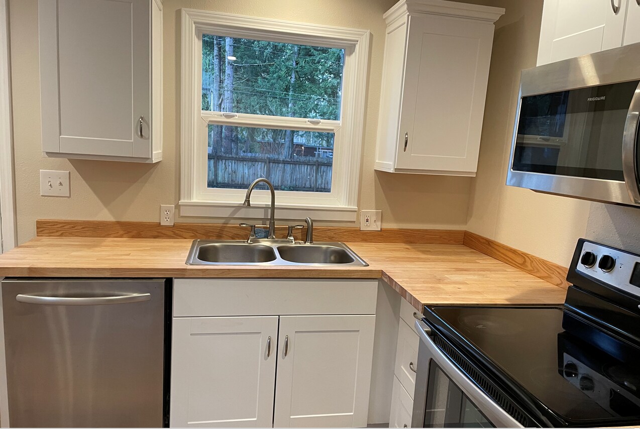 Kitchen with Window Looking Out to Backyard - 20220 E Peter Pl
