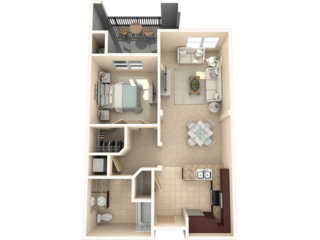 Floorplan - 55+ FountainGlen  Jacaranda