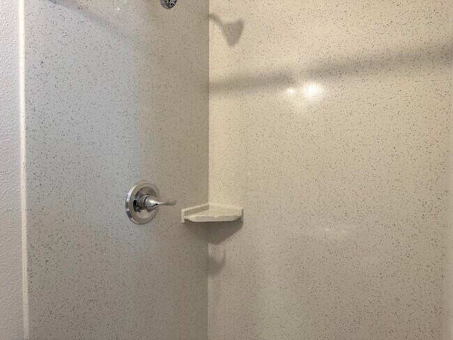 Brand new Kitchen Unit B - Quartz Backsplash in Bathroom - 656 S 7th St