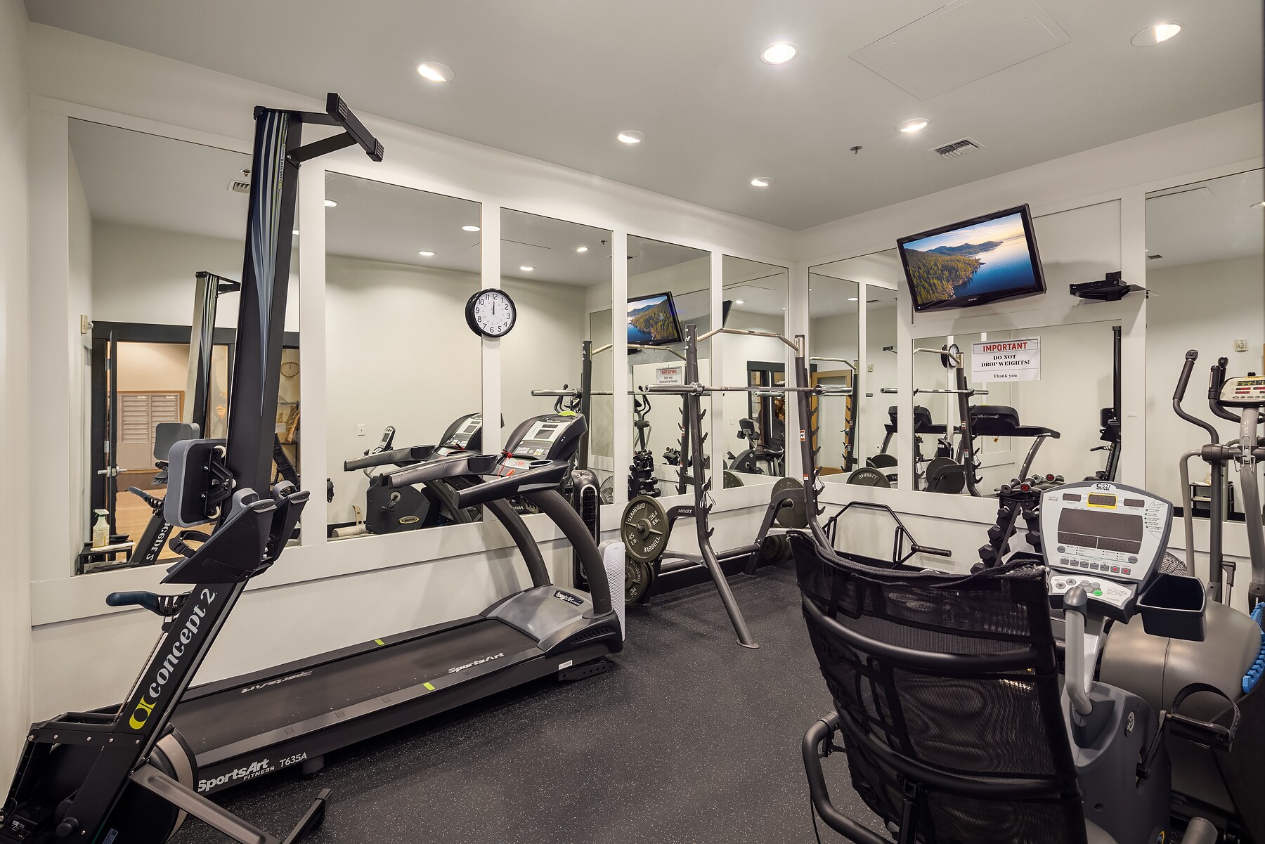 Gym. - 5650 24th Ave NW