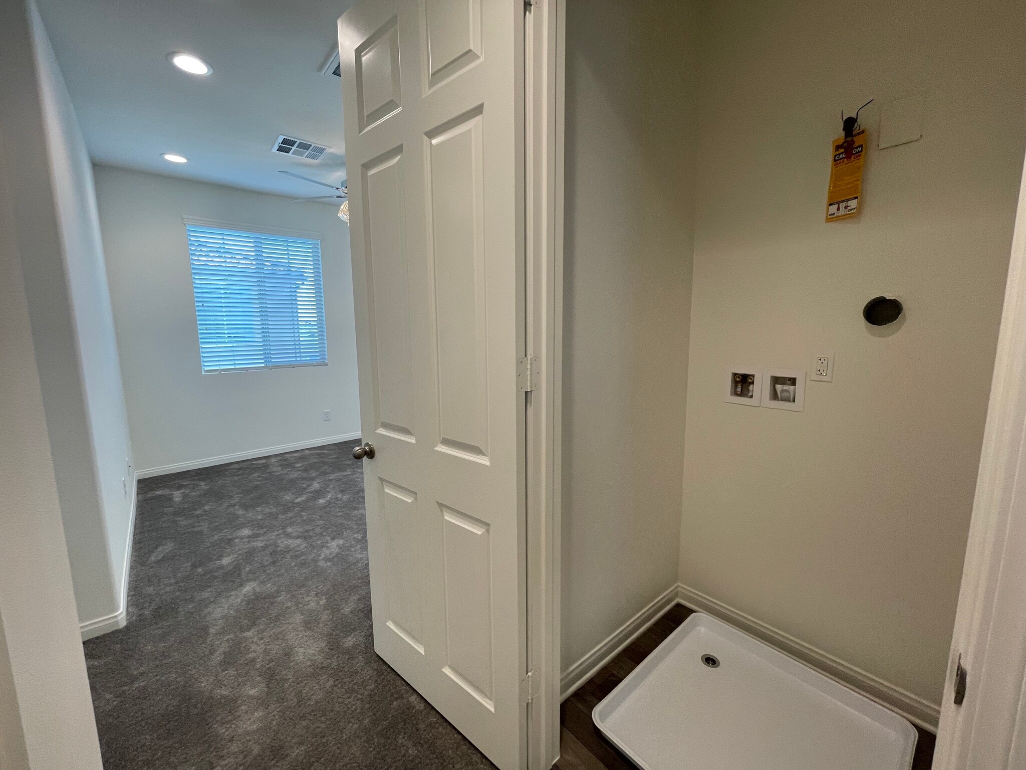 3rd floor laundry closet - 7566 Channel View St