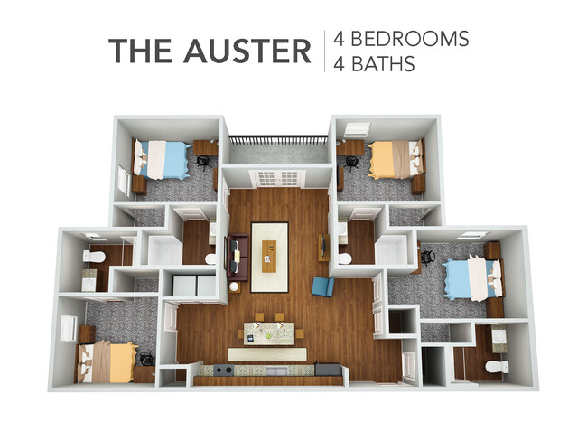 Floorplan - Eagle Landing Apartments