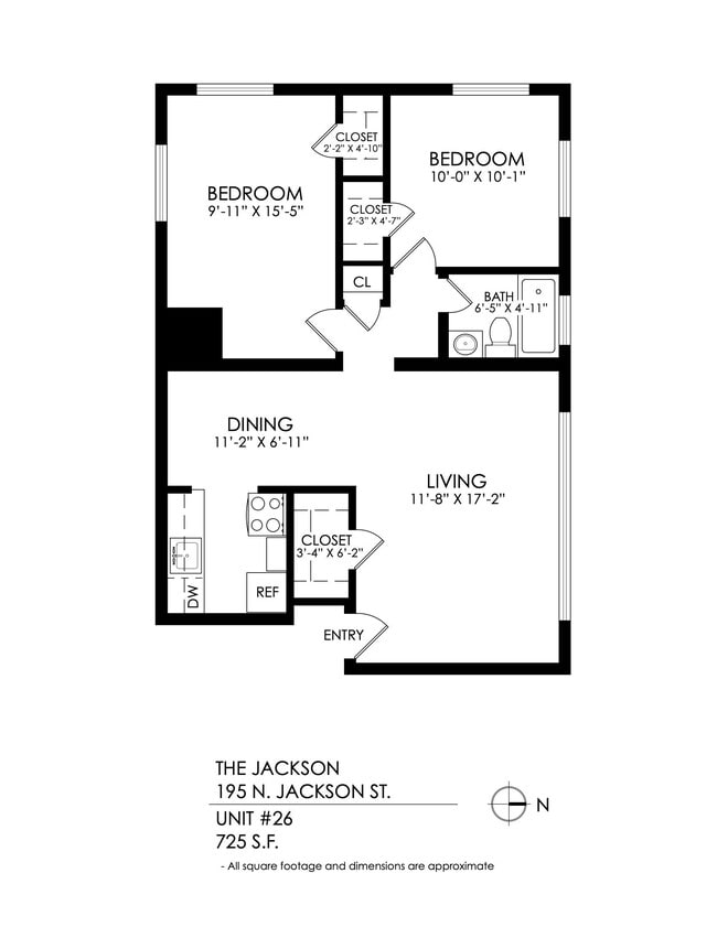 Floorplan - The Jackson