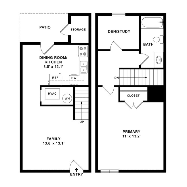 Floorplan - Fieldbrook/The Cedars