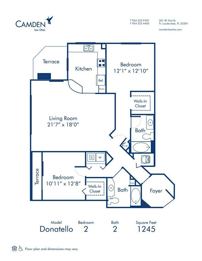 Floorplan - Camden Las Olas