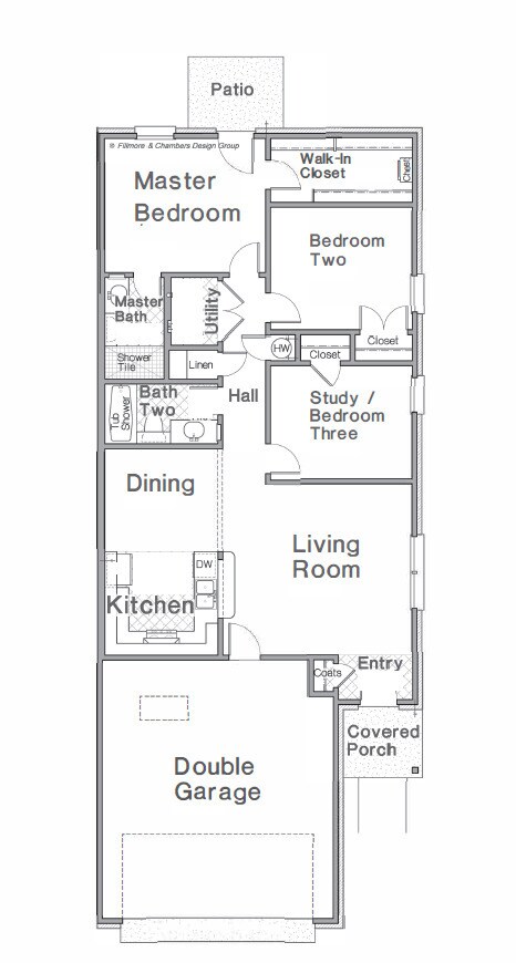Floorplan - Scissortail Villas