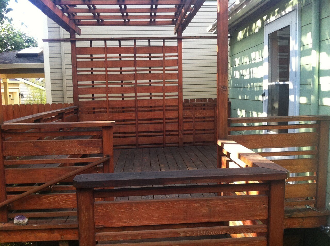 craftsman details on back deck. - 4811 NE 31st Ave