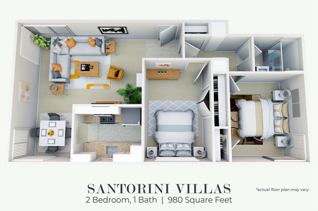 Floorplan - Santorini Villas