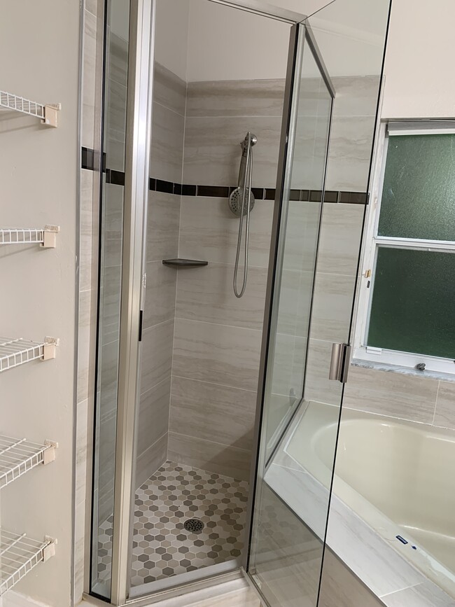 Master bath Standing Shower - 2360 Dryburgh Ct