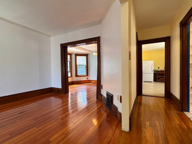 Living Room toward Dining & Kitchen - 104 Hancock St