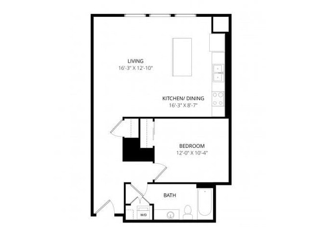 Floorplan - Lofts at Farmers Market