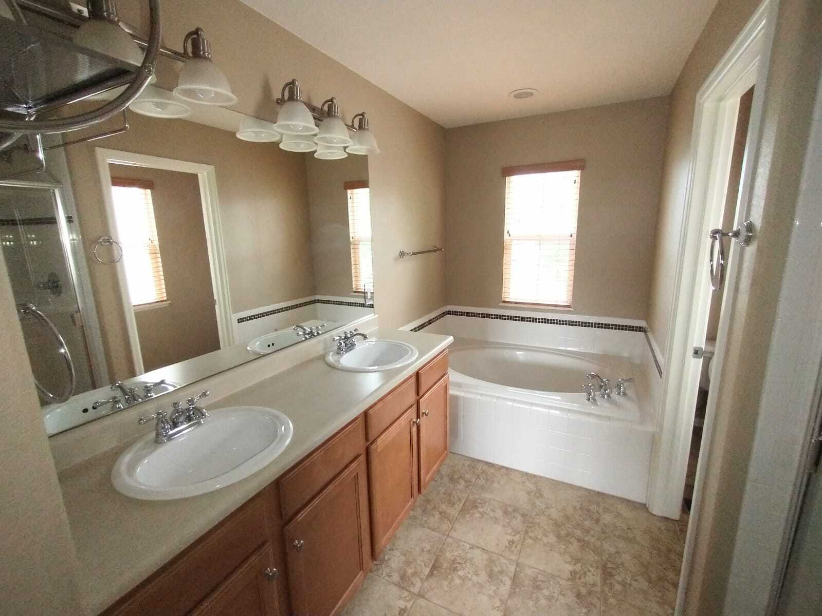 Master Bath Double Vanity - 4607 Fish Hawk Pt
