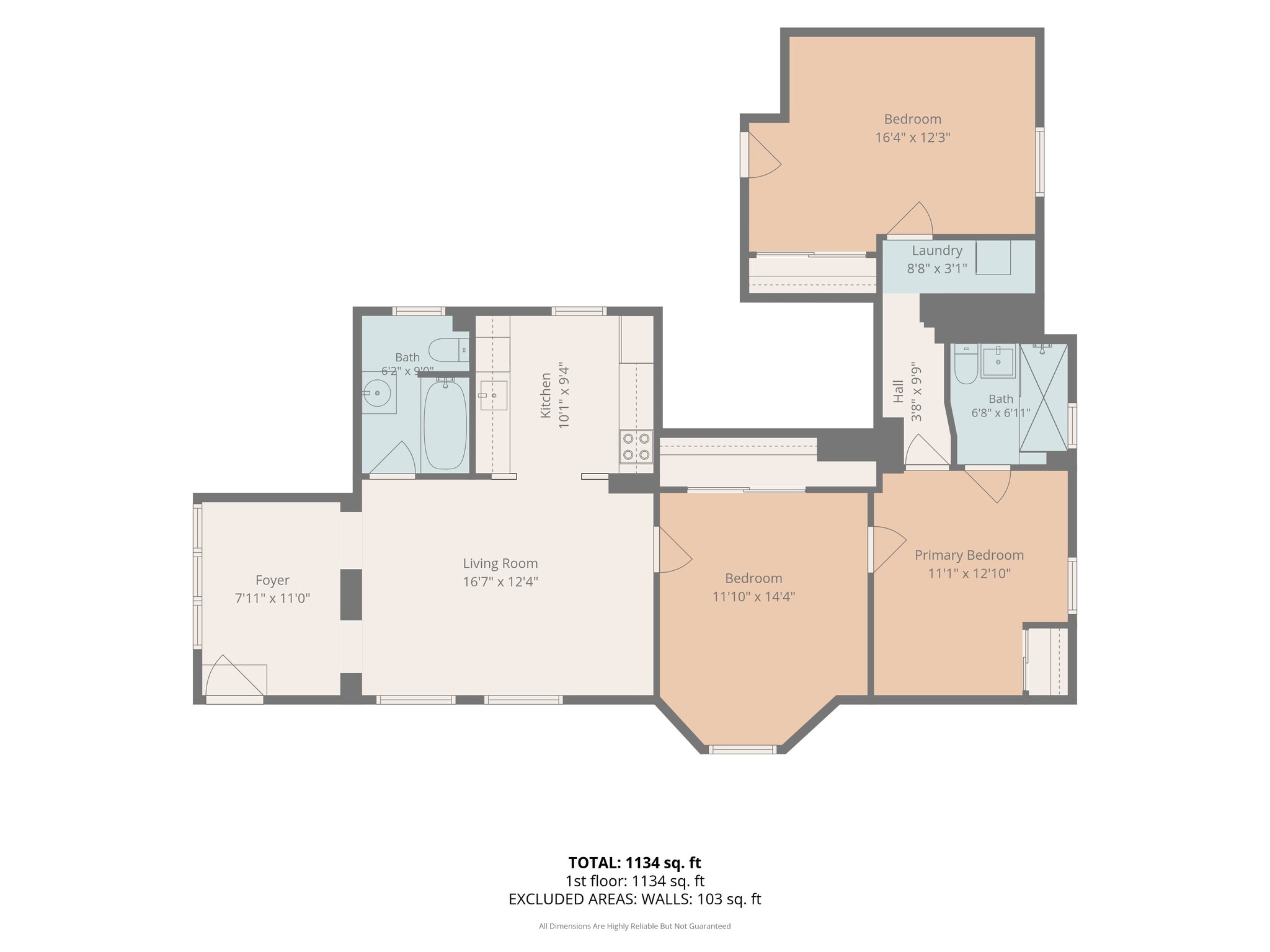 Floor Plan - 7314 N Crawford Ave