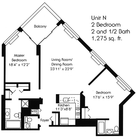 Floorplan - Portside Towers