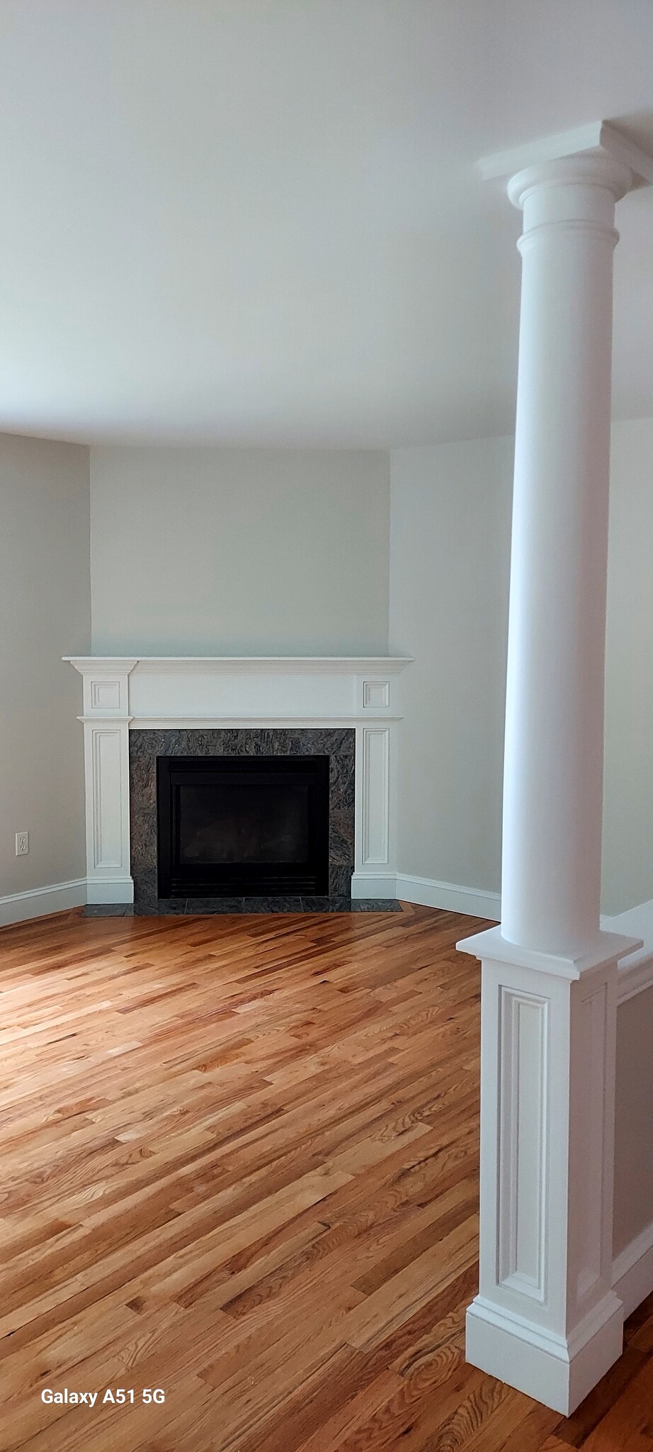 Living Room Fireplace - 36 Yale St