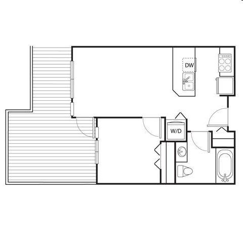 1BR/1BA - Eastlake 2851