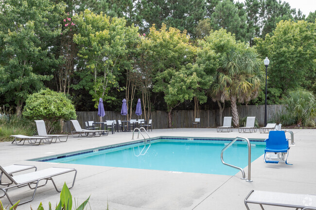 Pool Area - Charleston Place Apartment Homes