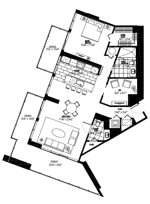 1BR/1.5BA - Signature Place Tower