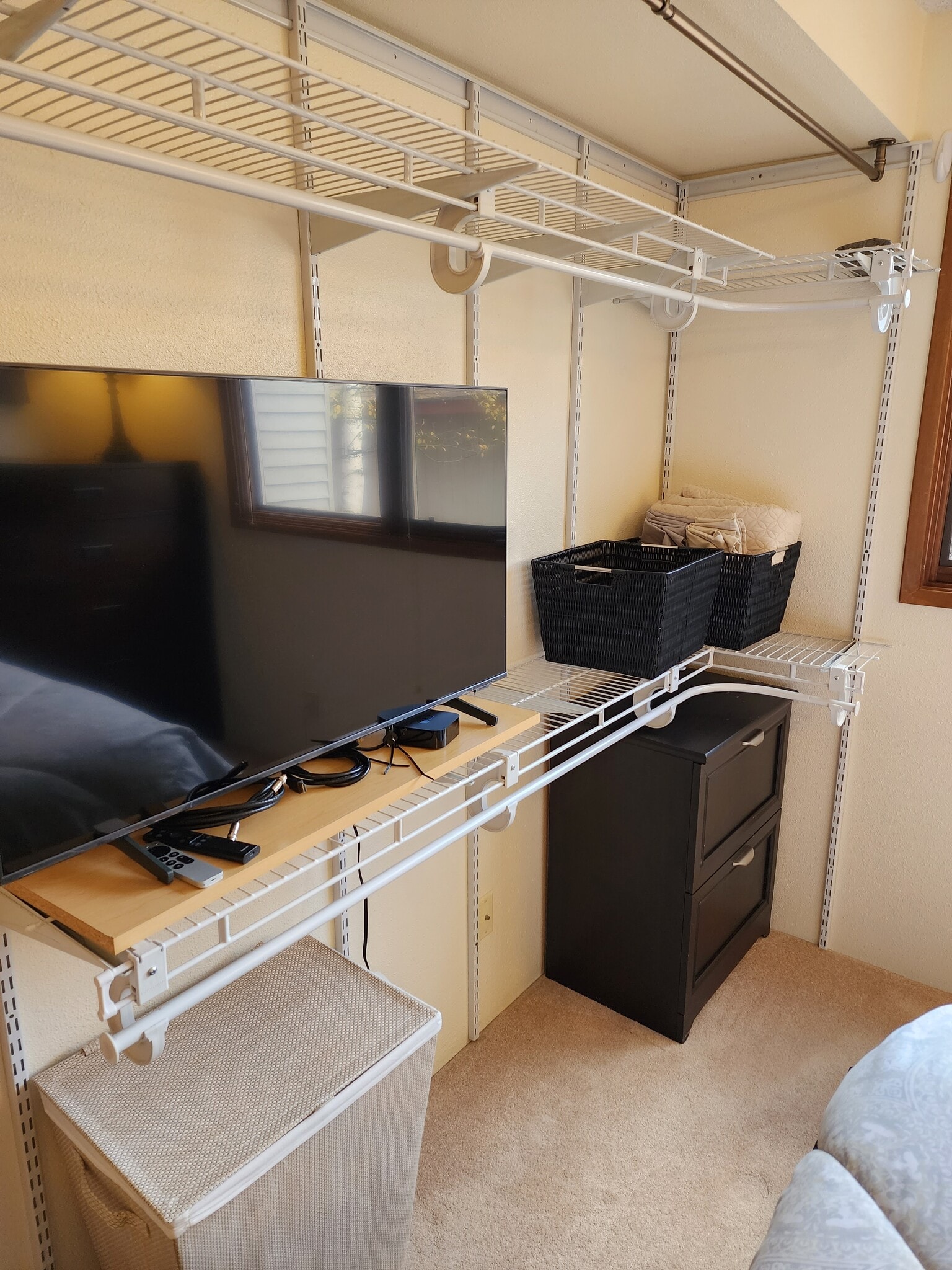 New Tv, Apple Box, and File cabinet - 9645 Independence Dr